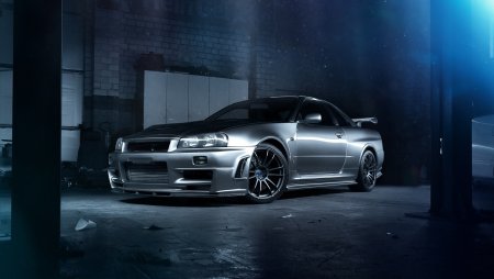 Скайлайн r34 GTR