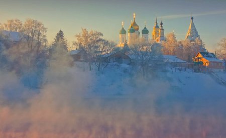 Оптина пустынь осень