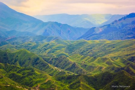 Фон гор Дагестана