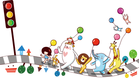 ПДД на прозрачном фоне