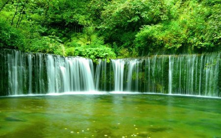 Природа водопад