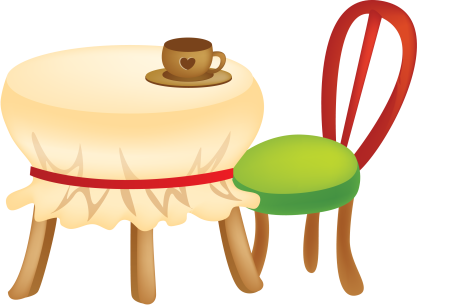 Столик мультяшный