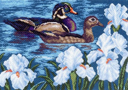 Матрёнин Посад вышивка крестом утки