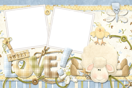 Скрапбукинг рамки для фотоальбома