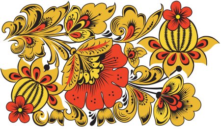 Роспись Хохломская русская народная