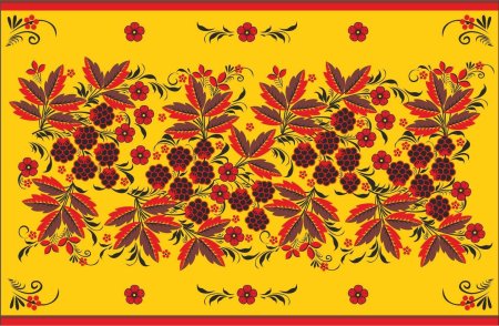 Хохлома узор