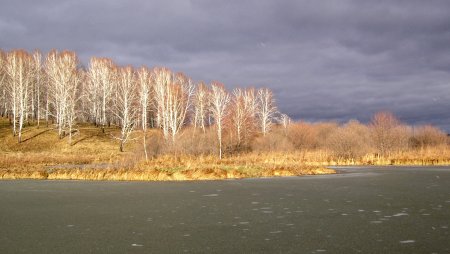 Поздняя осень на рабочий стол