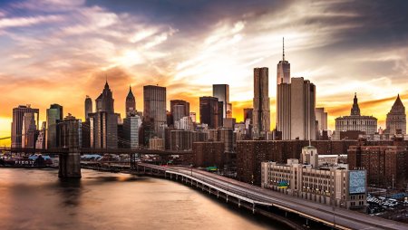 Нарисованный город