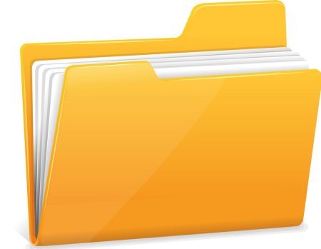 Папка с документами иконка