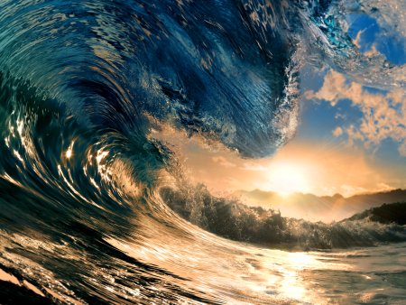 Красивые волны