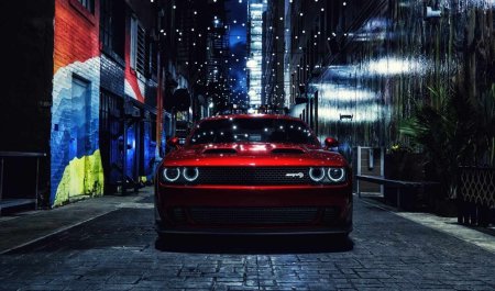 Dodge Challenger Hellcat 4k