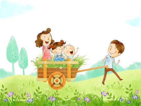 Семья рисунок