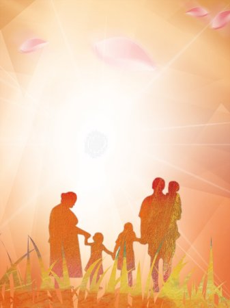 Семейный фон для фотошопа