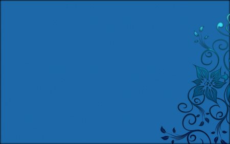 Синий фон с узорами