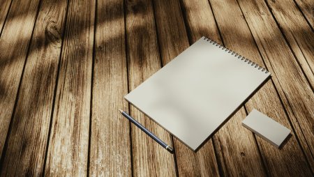 Письменный стол сверху