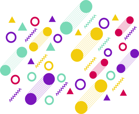 Фон с графическими элементами