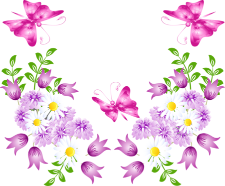 Цветочки для оформления