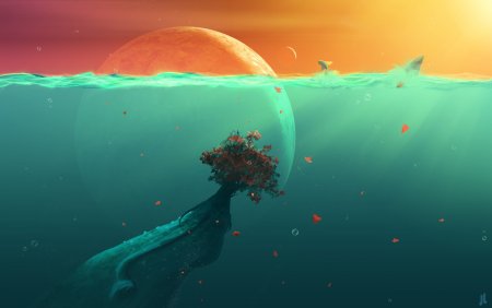 Глубины океана арт