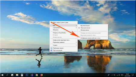 Скрин рабочего стола