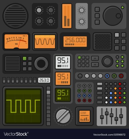 Панель управления робота