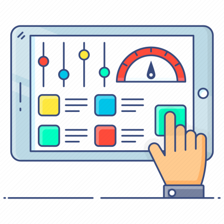 Control Panel icon Flat