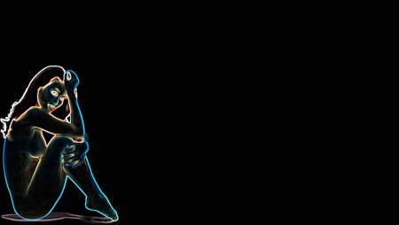 Темная заставка на рабочий стол