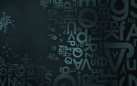 Фон буквы