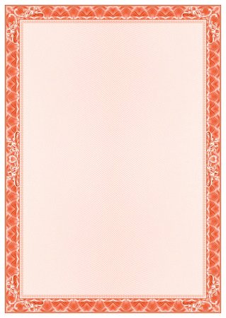 Рамка «диплом»