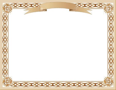 Рамка «диплом»