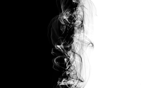 Наполовину черный наполовину белый фон