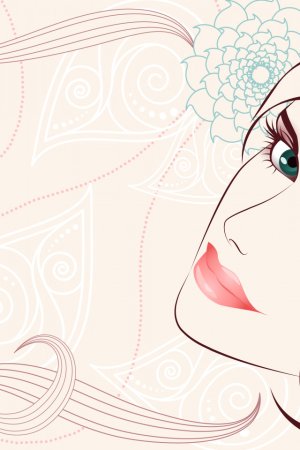 Фон для салона красоты