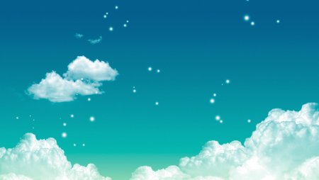 Небо мультяшное