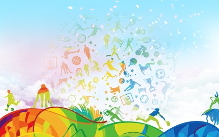 Бег абстракция