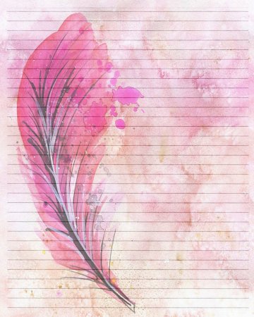 Красивая бумага для письма