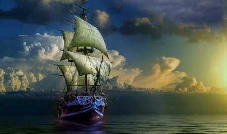 Обои на рабочий стол корабли