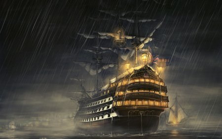 Мановар корабль
