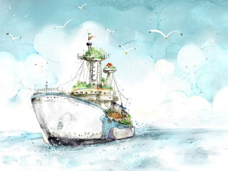 Морская тематика рисунки