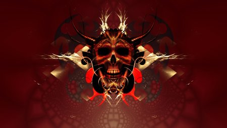 Череп обои