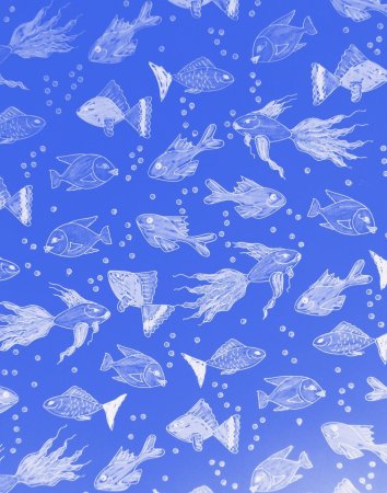 Фон из рыбок