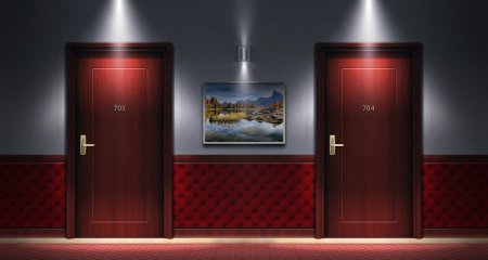 Дверь отеля