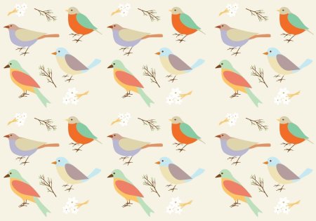 Паттерн птицы