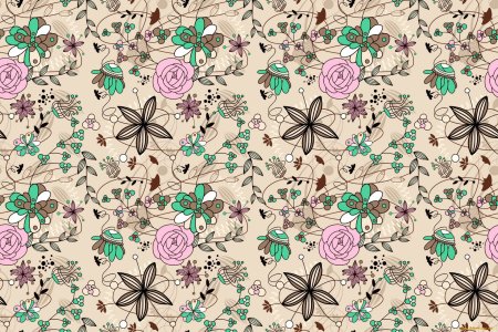 Цветочные фоны для скрапбукинга