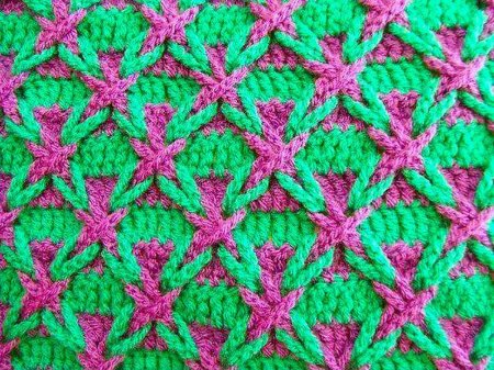 Красивые двухцветные узоры