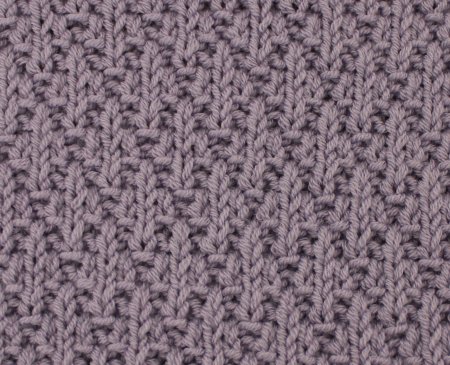 Плотная вязка спицами