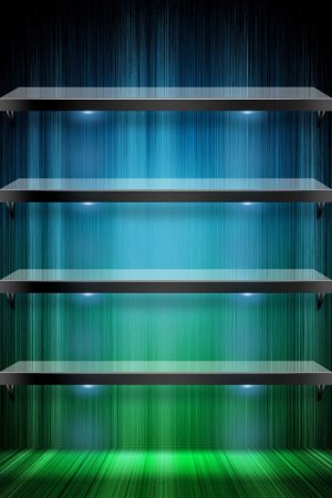 Рабочий стол с полками