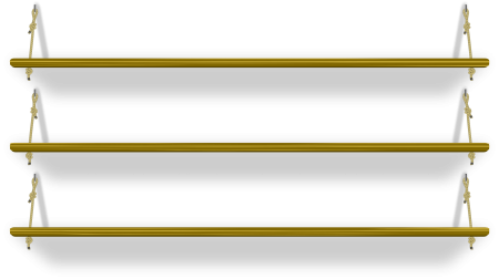 Полка на прозрачном фоне