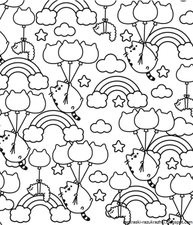 Раскраска фон