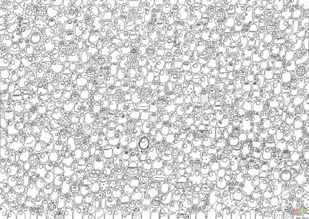 Раскраска фон