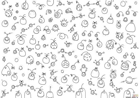 Фоны для раскрашивания