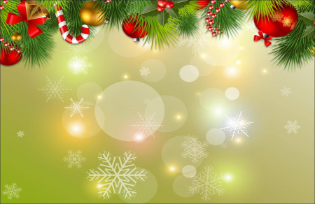 Новогодний фон для презентации